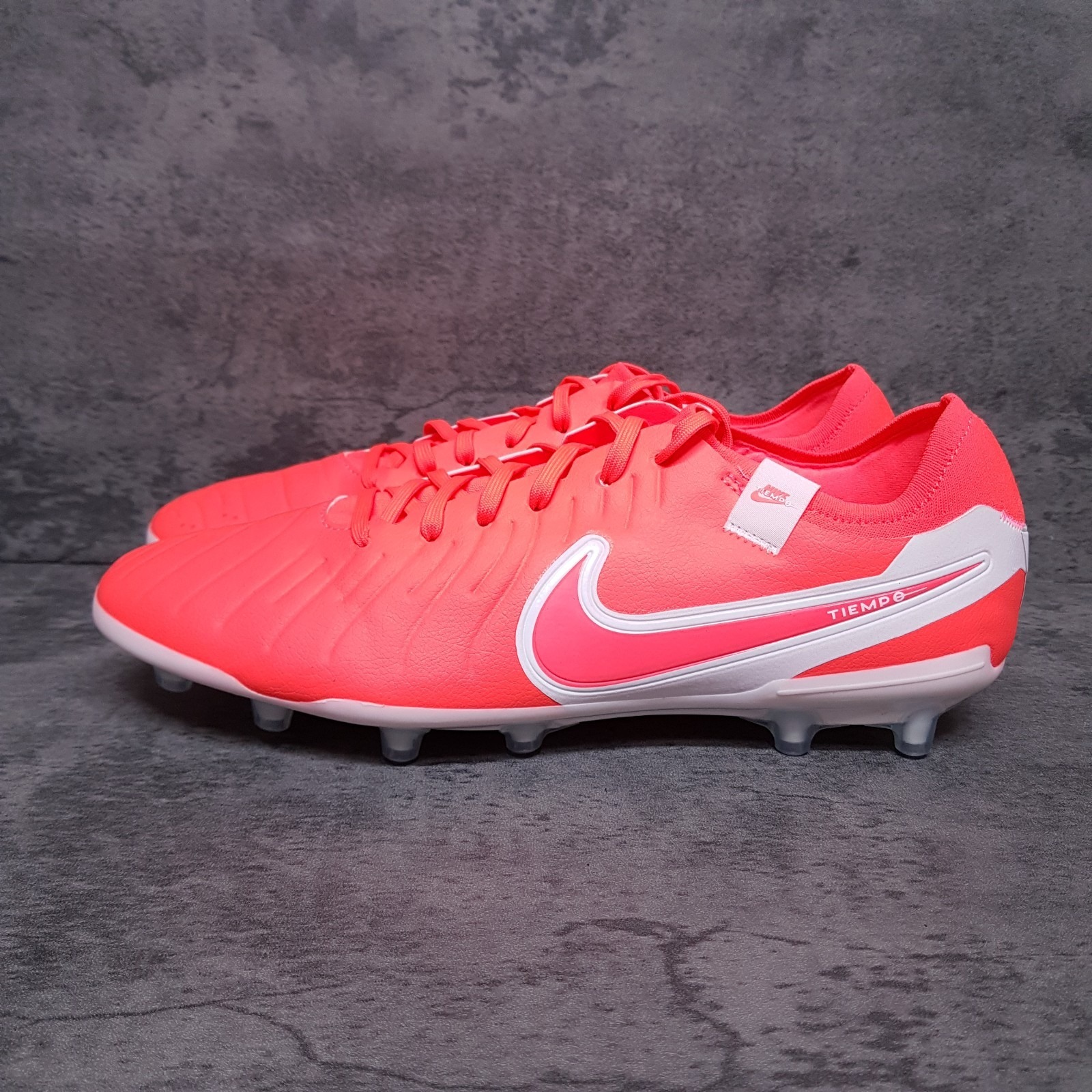 Nike Tiempo Legend 10 Pro Ag Soccer Cleats Men Size 11 Dv4334-800 Hot Lava White